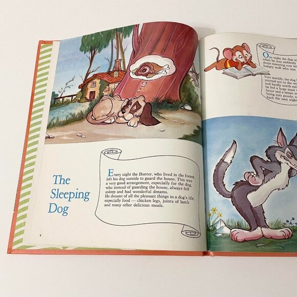 Vtg Aesops Fables Well Loved Tales Peter Haddock Book - Picture 12 of 16